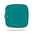 thumbnail image 2 of Skin Decal Wrap Compatible With Roku Ultra Sticker Design Solid Teal, 2 of 6
