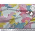 thumbnail image 2 of Soimoi polyester Crepe Fabric Multicolor Camouflage Decor Fabric Printed Yard 42 Inch Wide, 2 of 3