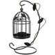 thumbnail image 1 of 1 unid Candelabro Candelabro Candelabro Vintage Candelabro Vela Jaula Decoración de Mesa para Boda en Casa (Negro), 1 of 5