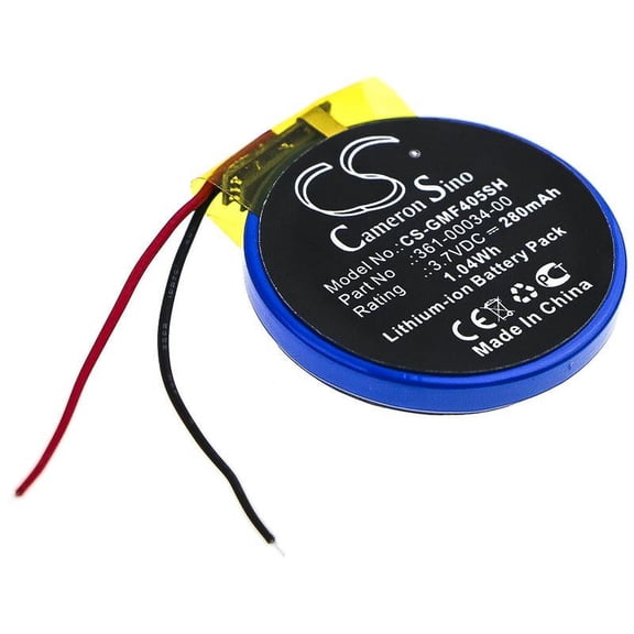 361-00034-00 Battery for Garmin Forerunner 405, Forerunner 405CX, Forerunner 410, Forerunner 410CX, 300mAh - sold by smavco