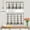 Gray, variant on Kate Aurora Country Farmhouse 3 Piece Plaid Cafe Kitchen Curtain Tier & Valance Set - Assorted Colors & Sizes