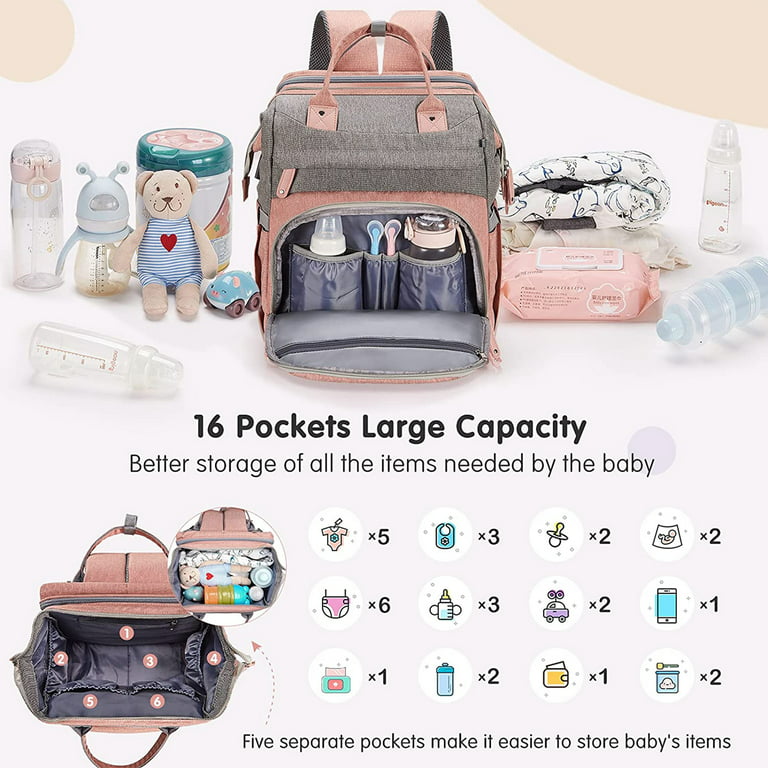15 Pack Hospital Bags for Labor and Delivery,11 x 14 Inch Maternity  Hospital Bag Essentials for Mommy Dad Newborn Baby,Diaper Bag Organizing  Pouches