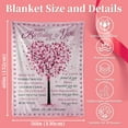 thumbnail image 2 of LHSHID Happy Birthday Present for Girl Girl Birthday Present Ideas from Parents Grandparents Sister Friends Birthday Decorations Blanket for Girl 50"x60", 2 of 6