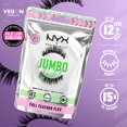 thumbnail image 4 of NYX Professional Makeup Jumbo Lash Vegan False Eyelashes, Full Feather Flex, 4 of 12