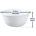 thumbnail image 2 of Ramekin Bowl Corelle Vitrelle Glass Winter Frost, 170 ml, paquete de 6, 2 of 2
