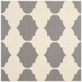 thumbnail image 1 of Safavieh Courtyard Beige Indoor Outdoor Rug - Square 5'3", 1 of 1