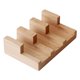 thumbnail image 2 of Soporte de madera para sushi, soporte para rollos de sushi, diseño japonés creativo, exhibición de alimentos 3 cuadrícula, 2 of 9