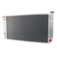 thumbnail image 1 of CU1696 Radiator for 1988-2000 Chevy GMC C2500 Suburban C3500HD K2500 Suburban K3500 7.4L V8 GAS Pickup, All Aluminum 3 Row Core, 1 of 4