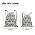 thumbnail image 2 of Fotbe Transport Train Bolsa Mochila con Cordón Estampada, Bolsa de Gimnasio Deportiva, Bolsa Cinch, Bolsa con Cordón para Hombres y Mujeres-Medium, 2 of 6
