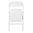 thumbnail image 6 of DeeHome Folding and Stackable Chair Set, 6 Pack for Wedding, Picnic, Fishing and Camping, White, 6 of 9