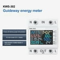 thumbnail image 2 of LCD Digital Energy Meter Electricity Usage Monitor AC170V~270V Power Voltmeter KWS-302L, 2 of 10