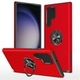 thumbnail image 2 of For Samsung Galaxy S24+ Plus Case Rubberized Dual Layer Magnetic Ring Stand, 2 of 3