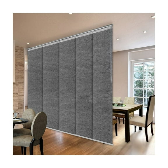 Adjustable Panel Track SystemRoom DividerSteel PartitionModern Decor58-110" Wide