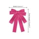 thumbnail image 2 of INSPIRE CHIC Lazos Pre-atados para Mujeres con Moño, Broche de Cinta para Bodas y Fiestas, Corbata Rosa Roja, Talla Única, 2 of 4