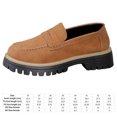 thumbnail image 2 of Mocasines Cómodos para Zapatos Suela Gruesa Mujer Combinados Uso Diario, 2 of 9