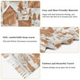 thumbnail image 4 of Christmas Gingerbread House Women's Cold Weather Scarves Lightweight Warm Fashion Scarves, Breathable 86.6''x30.7'', 4 of 10