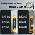 thumbnail image 2 of Pour Samsung Galaxy A23 5G A236U Écran LCD Écran Tactile Numériseur, Écran Tactile, 2 of 5