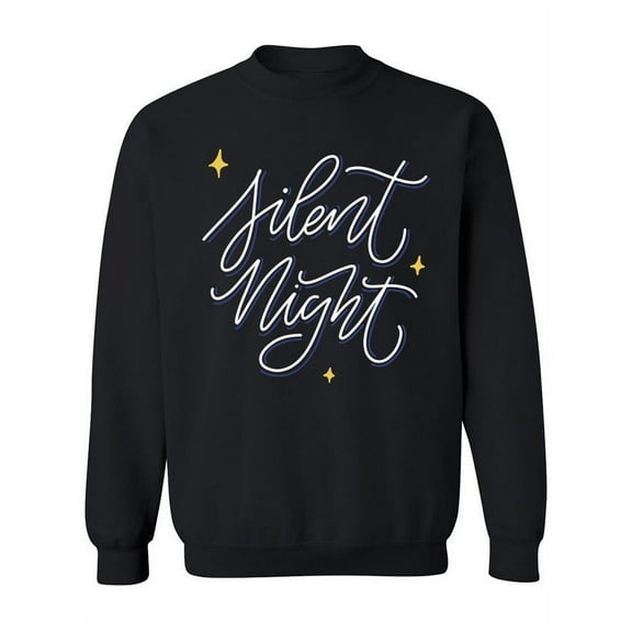 Silent Night! Sweatshirt Women -Image by Shutterstock, Female 4X-Large