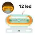 thumbnail image 3 of 24V LED Side Marker Indicator Lights Amber Truck Van Lorry Trailer Brake Signal Warning Tail Lamp, 3 of 7