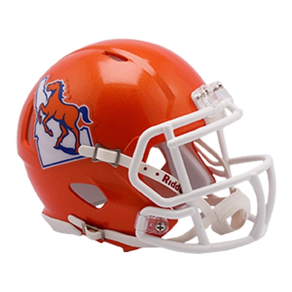 Boise State Broncos Throwback Riddell NCAA Speed Mini Helmet