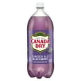 thumbnail image 3 of Canada Dry Caffeine Free Blackberry Ginger Ale Soda Pop, 2 L, Bottle, 3 of 7