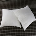 thumbnail image 5 of ZHANQUNE Standard 16x16 Inch Pillow Insert, White Cotton Cushion Core & Filler for Decorative Throw Pillows, Smooth Surface, Home Decor, 40x40cm, 5 of 6