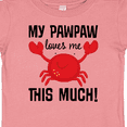 thumbnail image 4 of Inktastic My Pawpaw Loves Me Boys or Girls Baby T-Shirt, 4 of 5