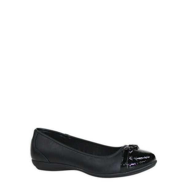 time and tru snakeskin flats