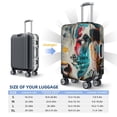 thumbnail image 4 of Fotbe Colorful Graffiti Cow Funda Protectora para Equipaje, Antirrayones y Resistente a la Suciedad, Compatible con Maletas de 18 a 32 Pulgadas-Large, 4 of 7