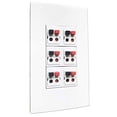 thumbnail image 2 of Placa de pared para altavoz Diytech 6 configuraciones 1 Gang, 2 of 3