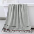 thumbnail image 6 of Cotton Bath Towels On Clearance,Bath Towels Large Bathroom Towel Absorbent Shower Towels,Soft Quick Dry Bath Towel Cotton Absor Large Towels Bath Oversized Shower Towel,Hotel Extra Large Bath Towels, 6 of 7
