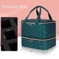thumbnail image 4 of Bolsa organizadora de esmaltes de uñas Uross con capacidad para 42 botellas y lámpara de uñas, 4 of 6