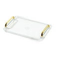 thumbnail image 1 of veasfak Serving Tray Rectangular Bathroom Organizer for Restaurant Hotel Living Room M, 1 of 9