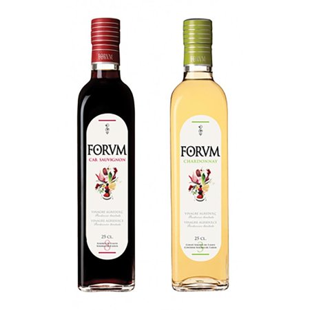 Chardonnay Wine Sauce - Forum Chardonnay Vinegar - 17 fl oz (500mL) Spanish White Wine Vinegar
