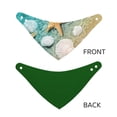 thumbnail image 6 of Kll Starfish And Seashell On The Summer Beach Dog Bandanas,Triangle Reversible Pet Scarf For Small Medium Large And Extra Large Dogs-Large, 6 of 7