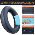 thumbnail image 5 of SOULWIT Earpads Replacement for Bose QuietComfort 45 (QC45)/QuietComfort SE (QC SE)/New Quiet Comfort Wireless Over-Ear Headphones, Ear Pads Cushions with Softer Protein Leather - Blue, 5 of 6
