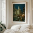 thumbnail image 6 of Riverwalk at Night, Chicago - Chicago Illinois Photography Cityscape Architecture Nightlife Skyline Water Bridge Travel Poster Unframed Wall Art Print 22 x 28 inches, 6 of 13