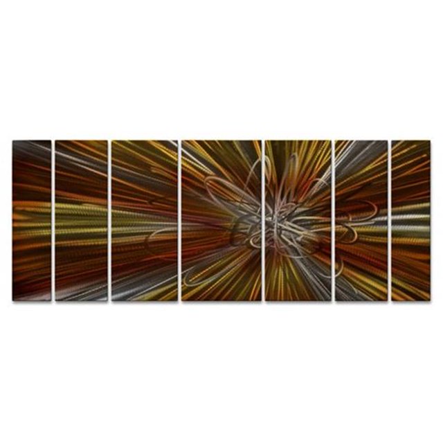 All My Walls ABS00165 Electron Ray Wall Decor, Multicolor