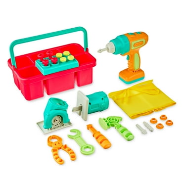 Kid Connection Tool Play Set, 25 Pieces, Toddler Toys