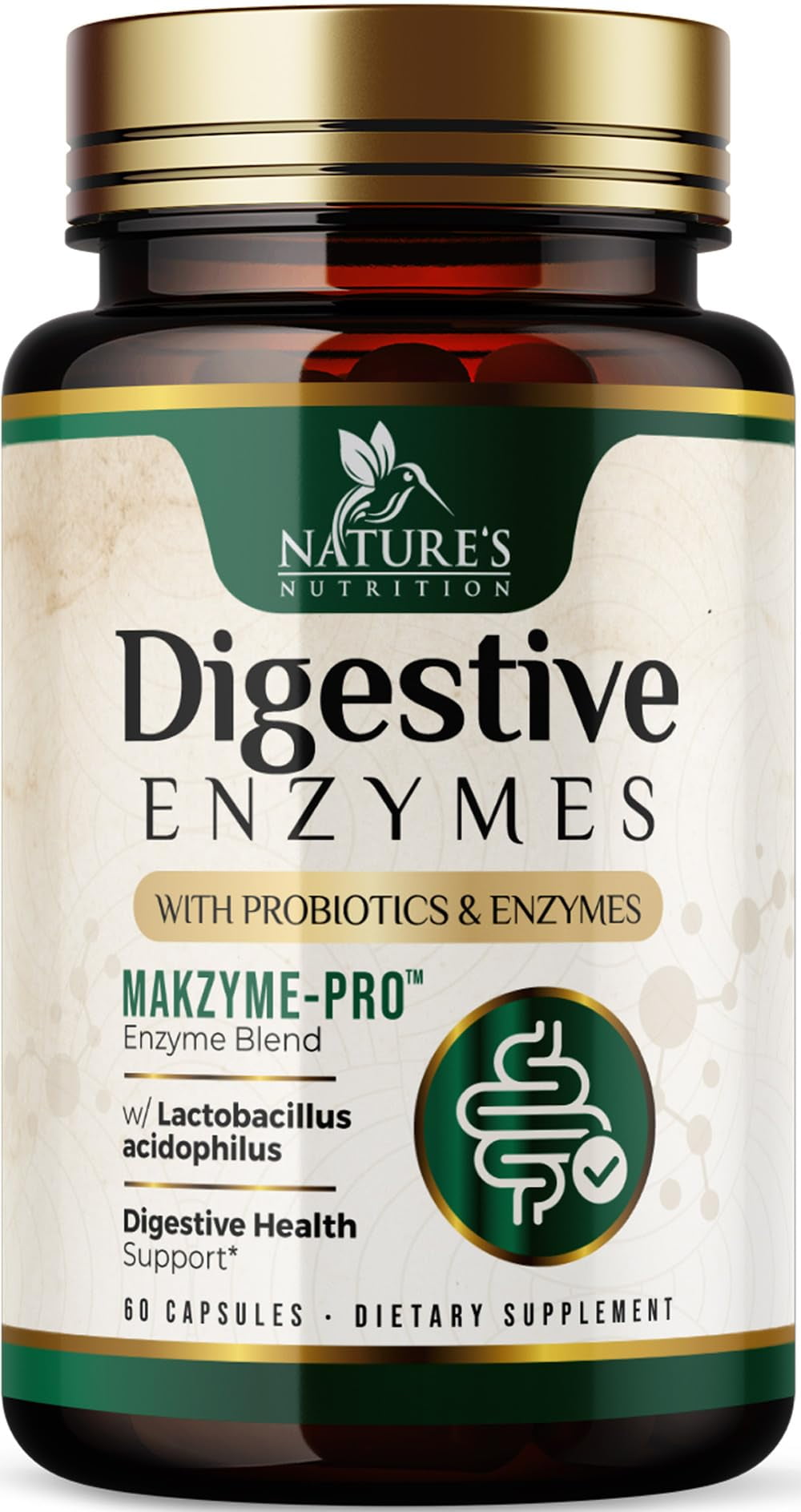 Mason Natural Probiotic Digestive Enzymes Supplement - Improved