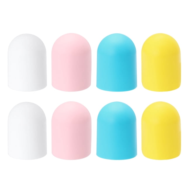 Uxcell Fundas de Silicona para Botellas de Viaje, Reutilizables a Prueba de Fugas Tamaño Pequeño Fundas para Artículos de Tocador 1.67"