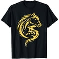 thumbnail image 2 of 100% Cotton Chinese New Year 2026 Year of The Horse 2026 Lunar New Year T-Shirt, 2 of 5