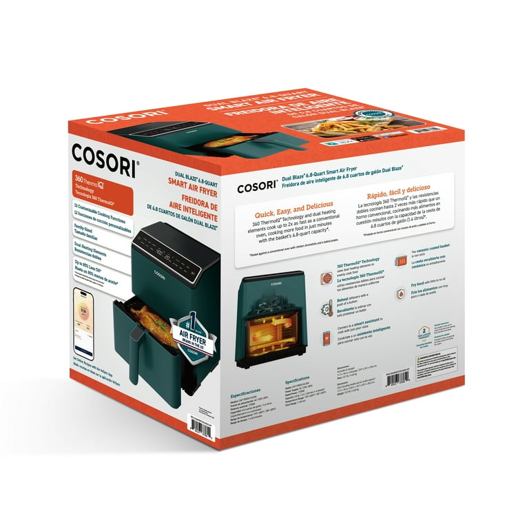 coyori セット COSORI Dual Blaze 6.8qt Ceramic Coating Smart Air Fryer