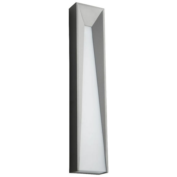 23.80 Inch 11.9W 120V 2 Led Outdoor Wall Sconce-Gray Finish Oxygen Lighting 3-731-16