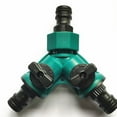 thumbnail image 1 of Bgsha 2 Way Hose Pipe Splitter Connector Adaptor Garden Hose Splitter Water Diverter, 1 of 9