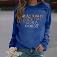 thumbnail image 1 of Mode Femme Décontractée Couleur Unie Ample Manches Longues Imprimé Lettre Col Rond Chandail à Capuchon Haut Bas Femmes Juniors Chandails en Molleton Surdimensionnés Veste Tricotée Femmes Habillé Mignon Automne Chandail à Capuchon Français plus Court, 1 of 4