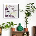 thumbnail image 6 of Wine Stencils Wine Cheese Stencil Stencil Plastic Grapes Wine Cheese Pattern Stencil Reusable Wine Stencils for Painting on Wood Floor Wall DIY Farmhouse Home Decor, 6 of 9
