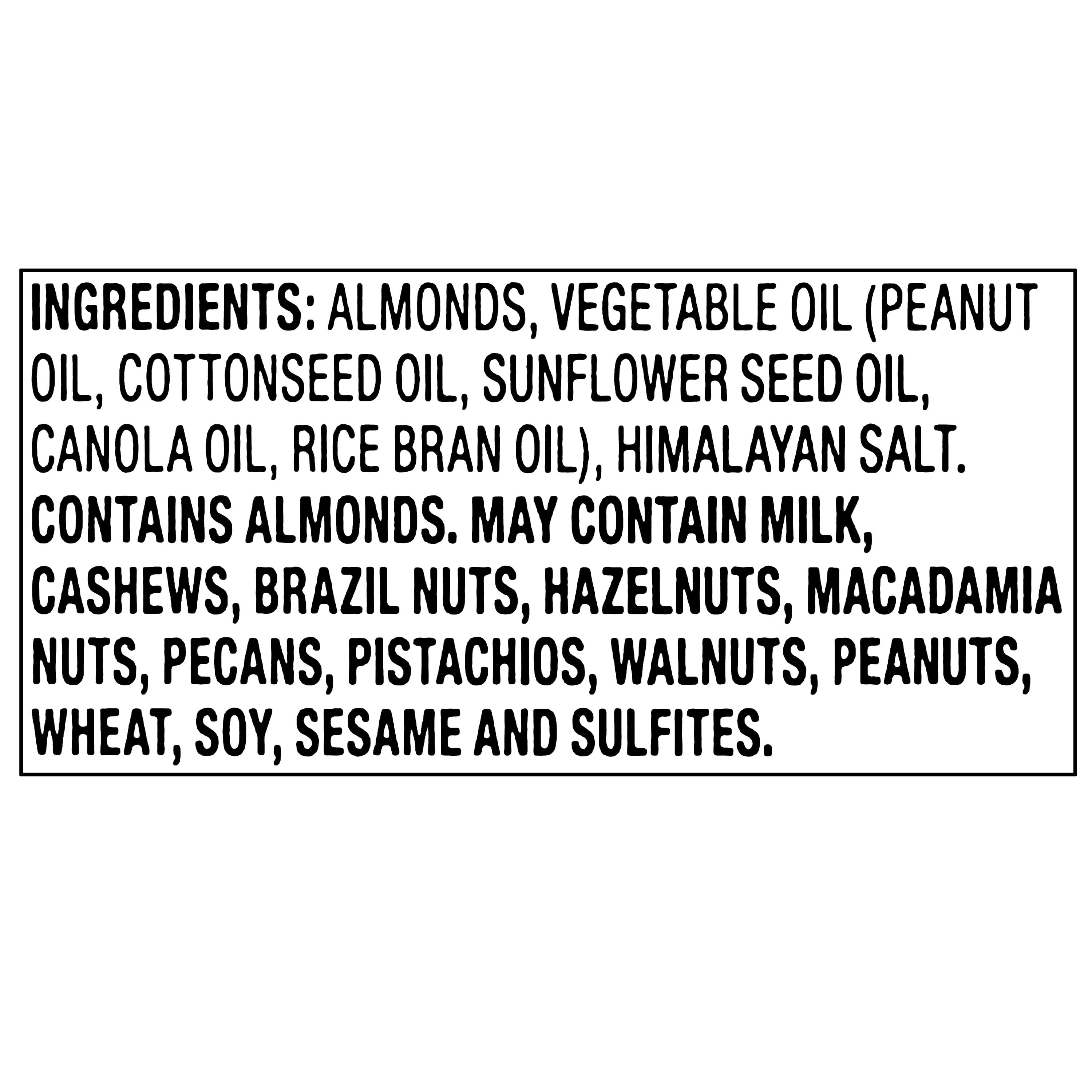 bettergoods Roasted and Salted Almonds with Himalayan Pink Salt, 10 oz