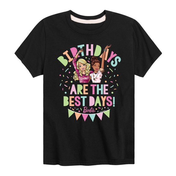 Barbie - Birthdays Are The Best Days - Toddler And Youth Short Sleeve Tee