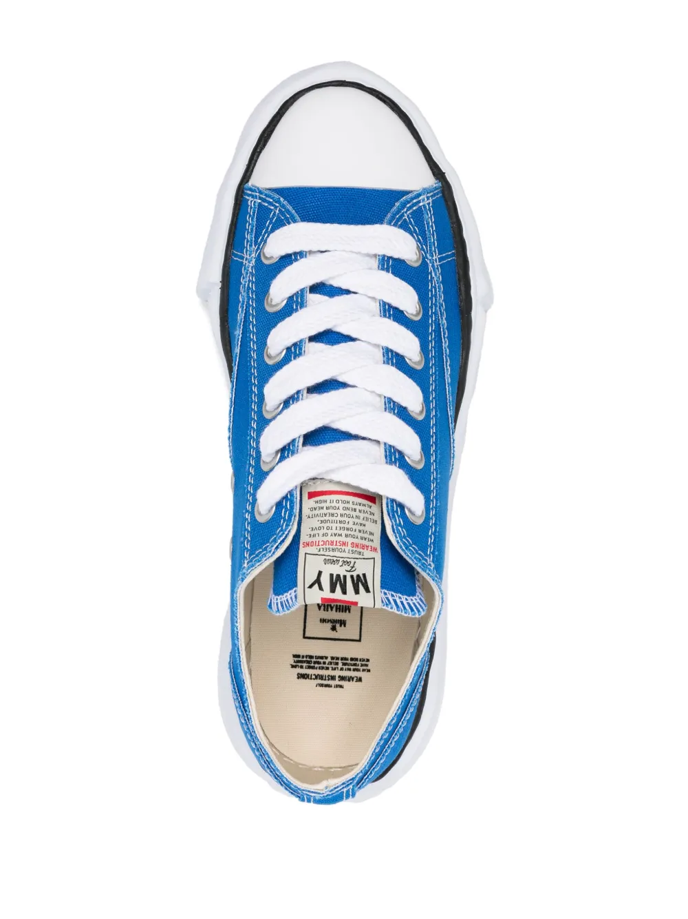 Maison MIHARA YASUHIRO MMY Black Shoes Peterson Original Sole sneakers